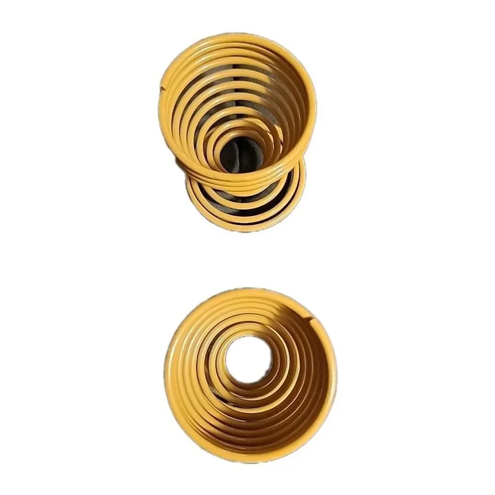 Egg Cups - Wire Coil - Gold - Set Two